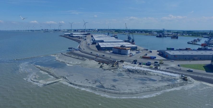 Aanleg kwelders Marconi Delfzijl InVra plus
